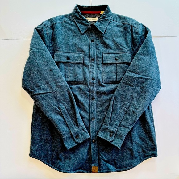 Dakota Grizzly Other - Dakota Grizzly Heavy Thermal Lined Flannel Button Down Mens Size L BKE Buckle